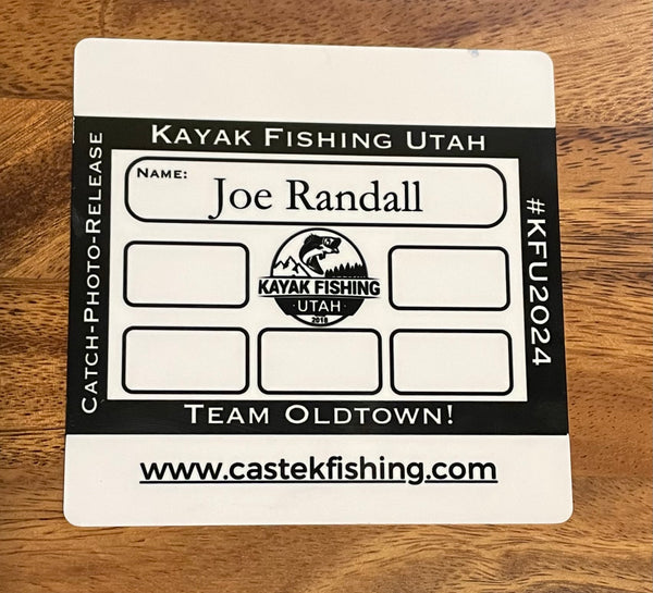 Tourney Tag - Kayak Fishing Utah